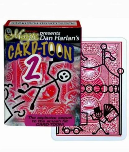 קסם קלפי אנימציה cardtoon - דגם 2 - לוע תותח, חבילת קלפים מיוחדת