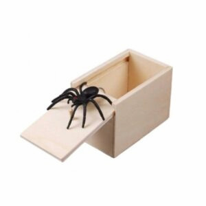 מחפשים להפחיד בצורה משעשעת מישהו אהוב, טריק עכביש בקופסא הוא המוצר בשבילכם