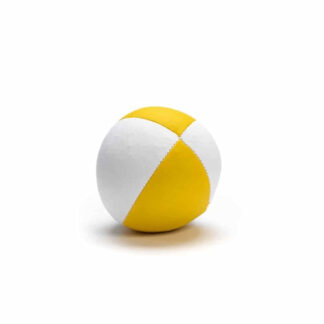 כדור ג’אגלינג הנריס צהוב לבן - סטרצ’ 67 מ”מ' כדור איכותי ומקצועי בעל תחושה נוחה